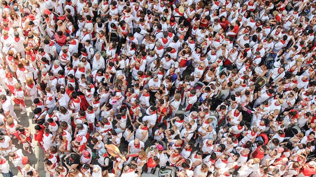 pexels-san-fermin-pamplona-1299086 crowd of people