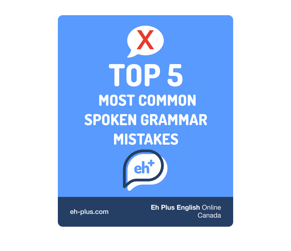top 5 common spoken grammar mistakes badge