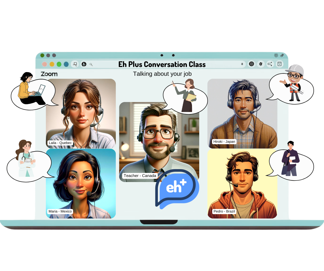 conversational english classes - talking about jobs
